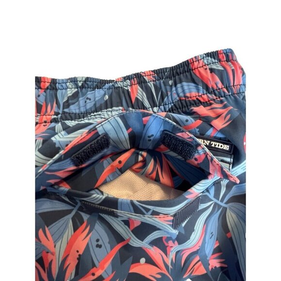 NEW Southern Tide Tropical Blooms UV Protection Swim Shorts Trunk Boy's XL (16) - Picture 11 of 12